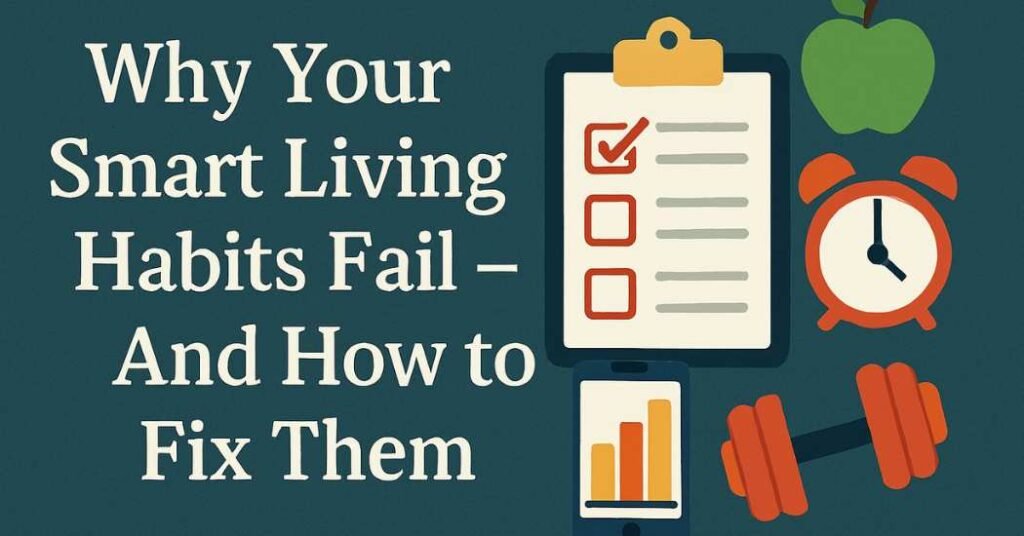 Smart living habits that fail and how to fix them